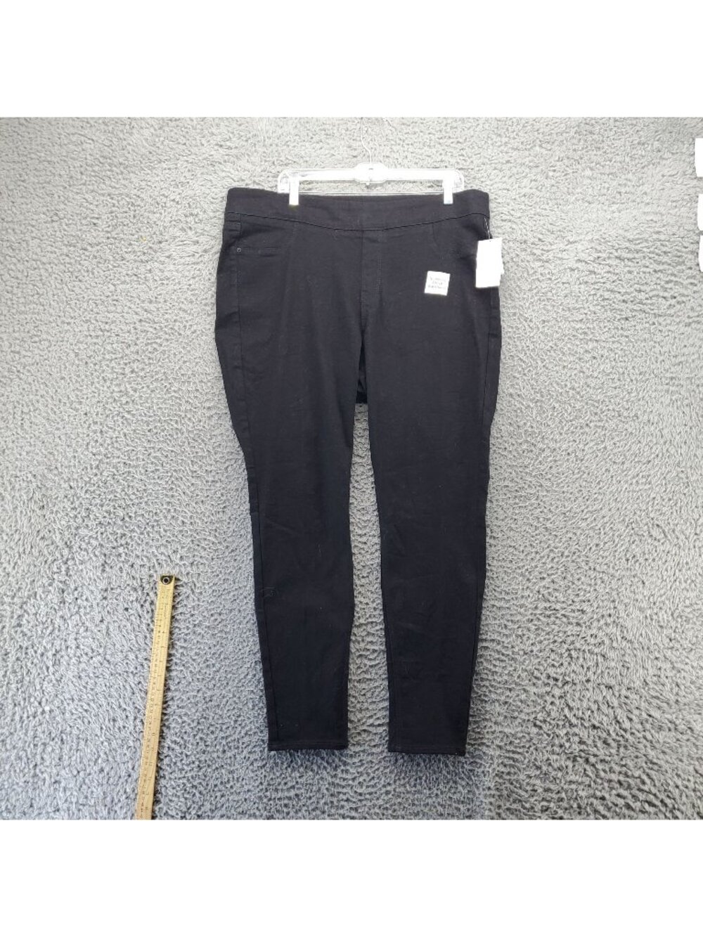 Old Navy Jeans Womens Size 18 Black Rockstar Skinny Jeggings Pull On *NWT*